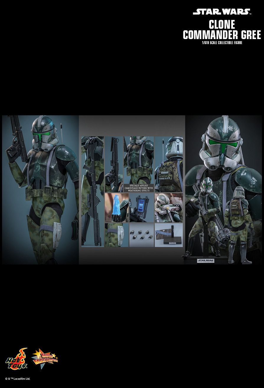 SPECIAL ORDER Hot Toys - Movie Masterpiece - Star Wars: Revenge of the Sith - Commander Gree 1/6 [JP]