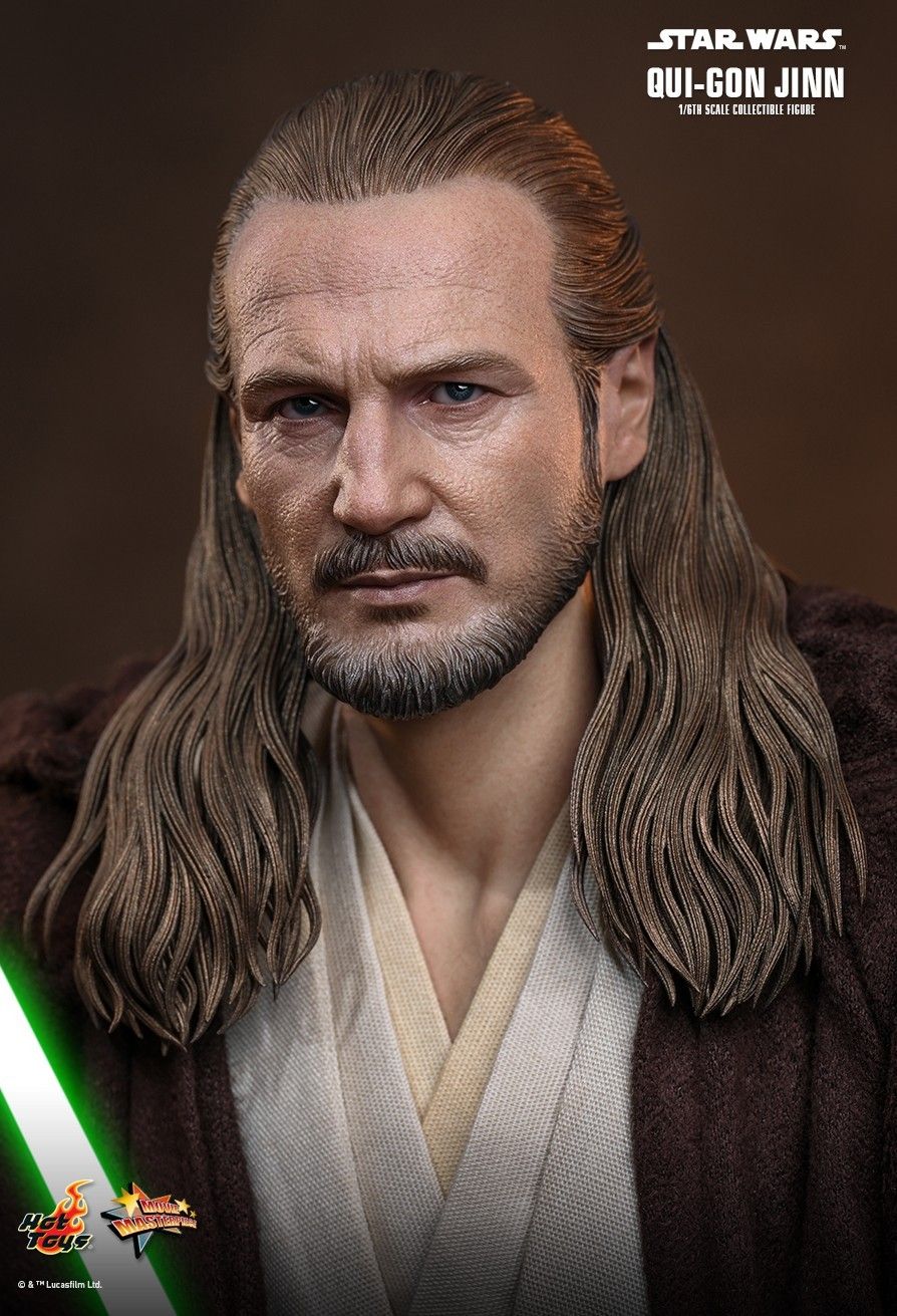 SPECIAL ORDER Hot Toys - Movie Masterpiece - Star Wars: The Phantom Menace - Qui-Gon Jinn 1/6 [JP]