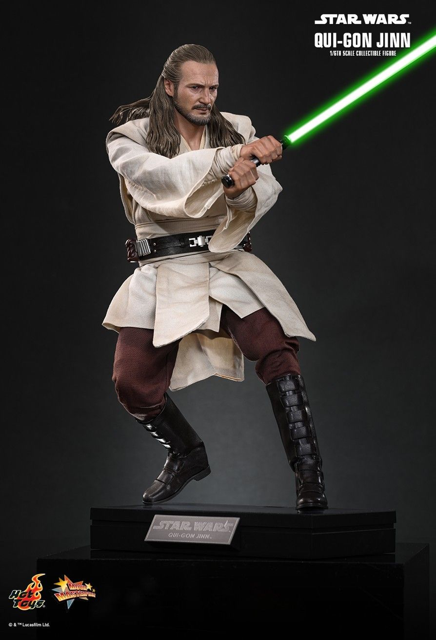 SPECIAL ORDER Hot Toys - Movie Masterpiece - Star Wars: The Phantom Menace - Qui-Gon Jinn 1/6 [JP]