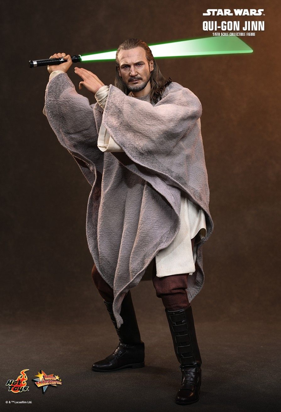 SPECIAL ORDER Hot Toys - Movie Masterpiece - Star Wars: The Phantom Menace - Qui-Gon Jinn 1/6 [JP]