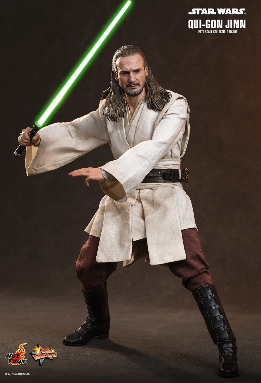 SPECIAL ORDER Hot Toys - Movie Masterpiece - Star Wars: The Phantom Menace - Qui-Gon Jinn 1/6 [JP]