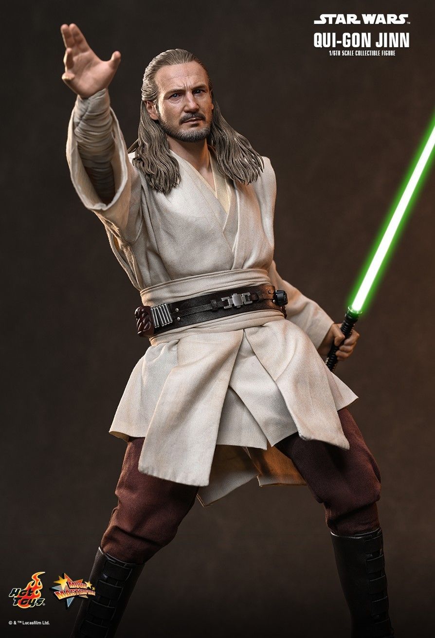 SPECIAL ORDER Hot Toys - Movie Masterpiece - Star Wars: The Phantom Menace - Qui-Gon Jinn 1/6 [JP]