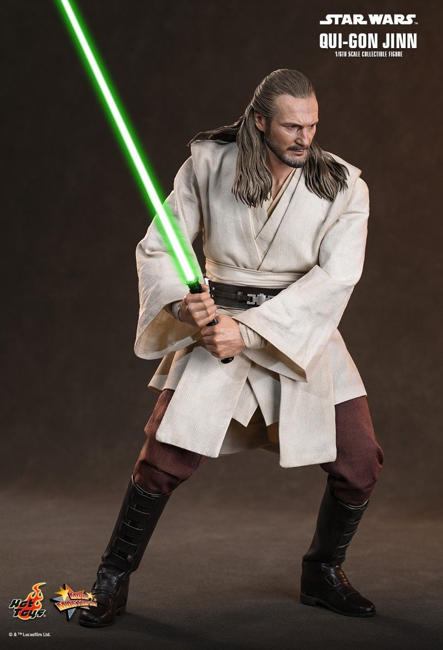 SPECIAL ORDER Hot Toys - Movie Masterpiece - Star Wars: The Phantom Menace - Qui-Gon Jinn 1/6 [JP]
