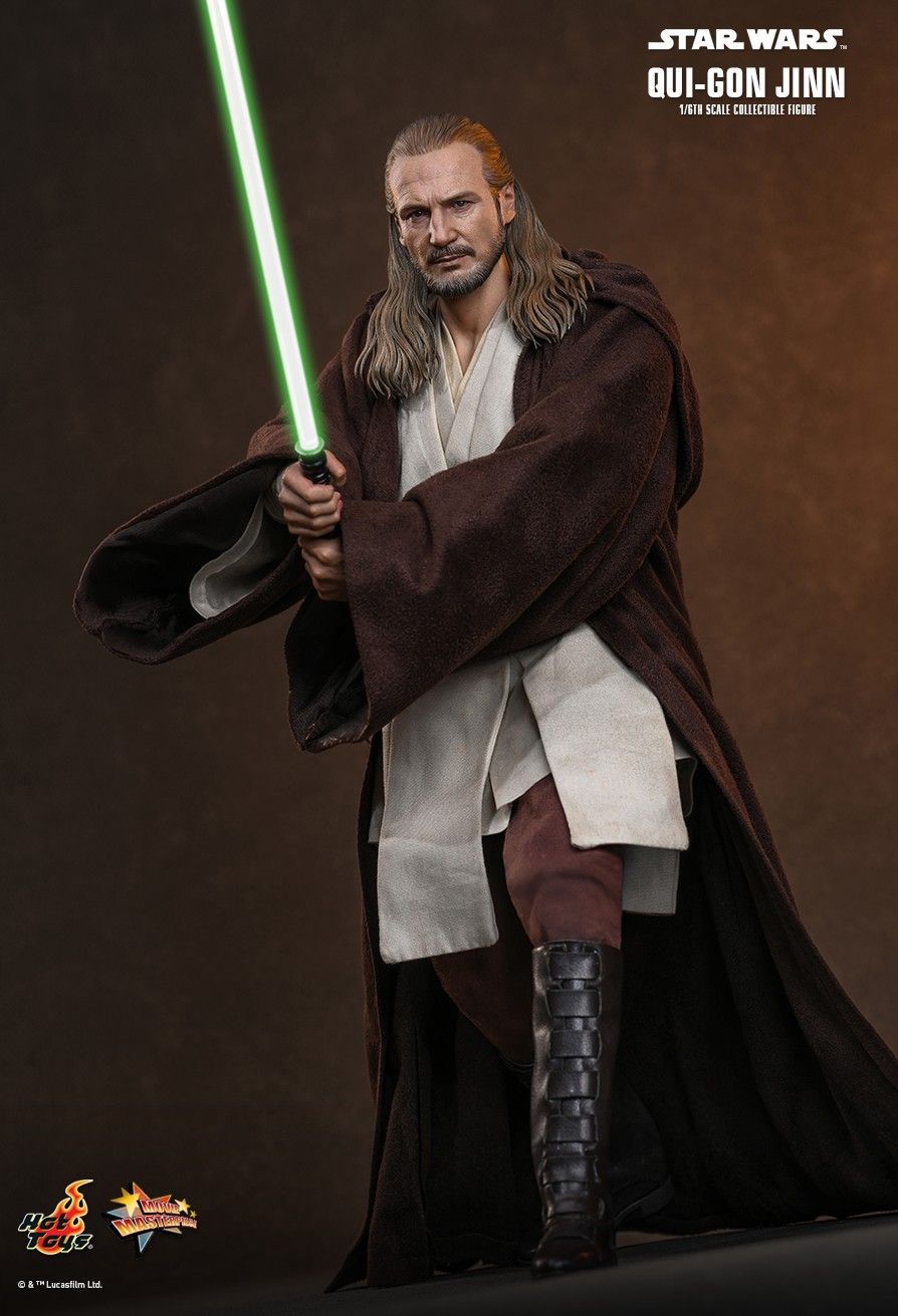 SPECIAL ORDER Hot Toys - Movie Masterpiece - Star Wars: The Phantom Menace - Qui-Gon Jinn 1/6 [JP]