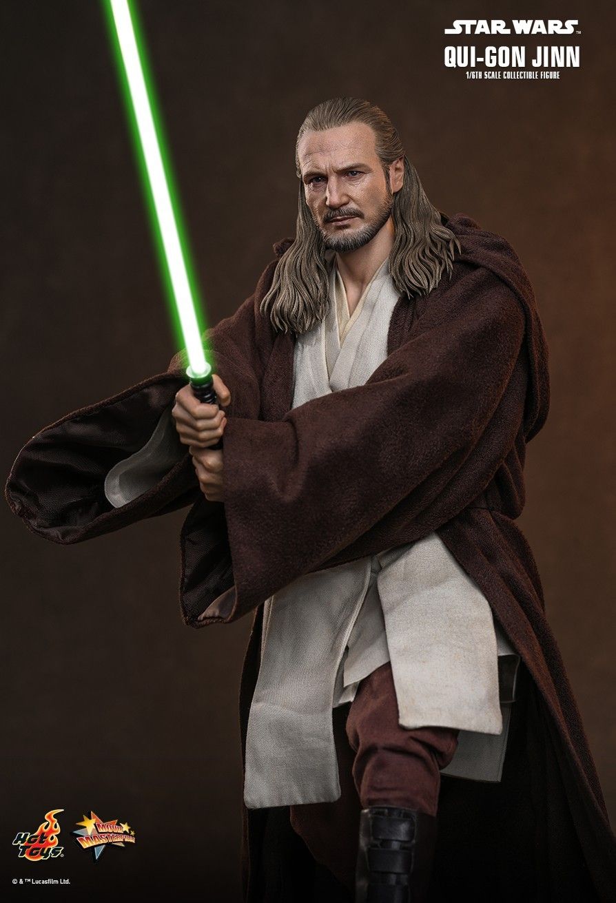 SPECIAL ORDER Hot Toys - Movie Masterpiece - Star Wars: The Phantom Menace - Qui-Gon Jinn 1/6 [JP]