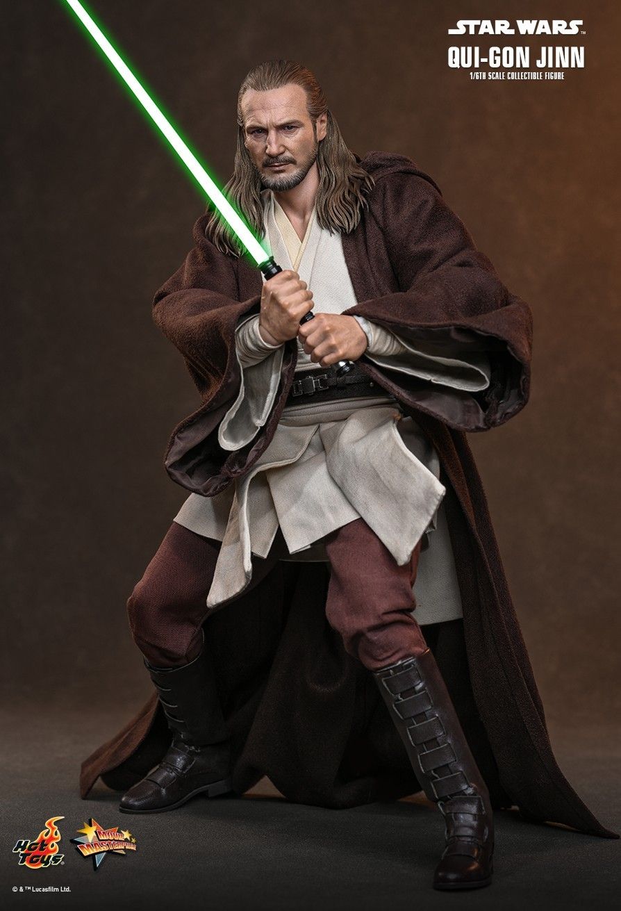 SPECIAL ORDER Hot Toys - Movie Masterpiece - Star Wars: The Phantom Menace - Qui-Gon Jinn 1/6 [JP]