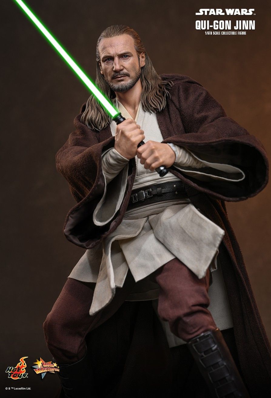 SPECIAL ORDER Hot Toys - Movie Masterpiece - Star Wars: The Phantom Menace - Qui-Gon Jinn 1/6 [JP]