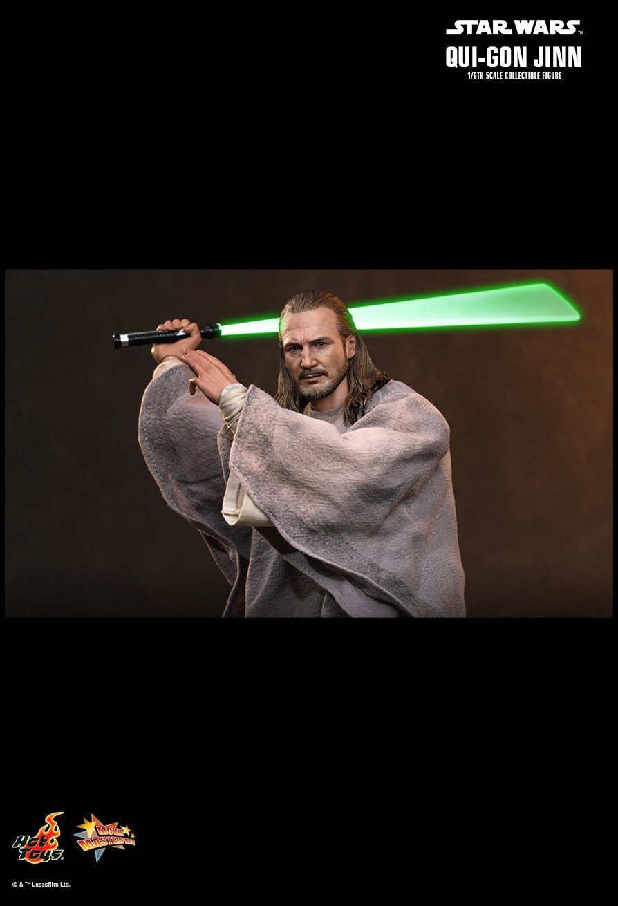 SPECIAL ORDER Hot Toys - Movie Masterpiece - Star Wars: The Phantom Menace - Qui-Gon Jinn 1/6 [JP]