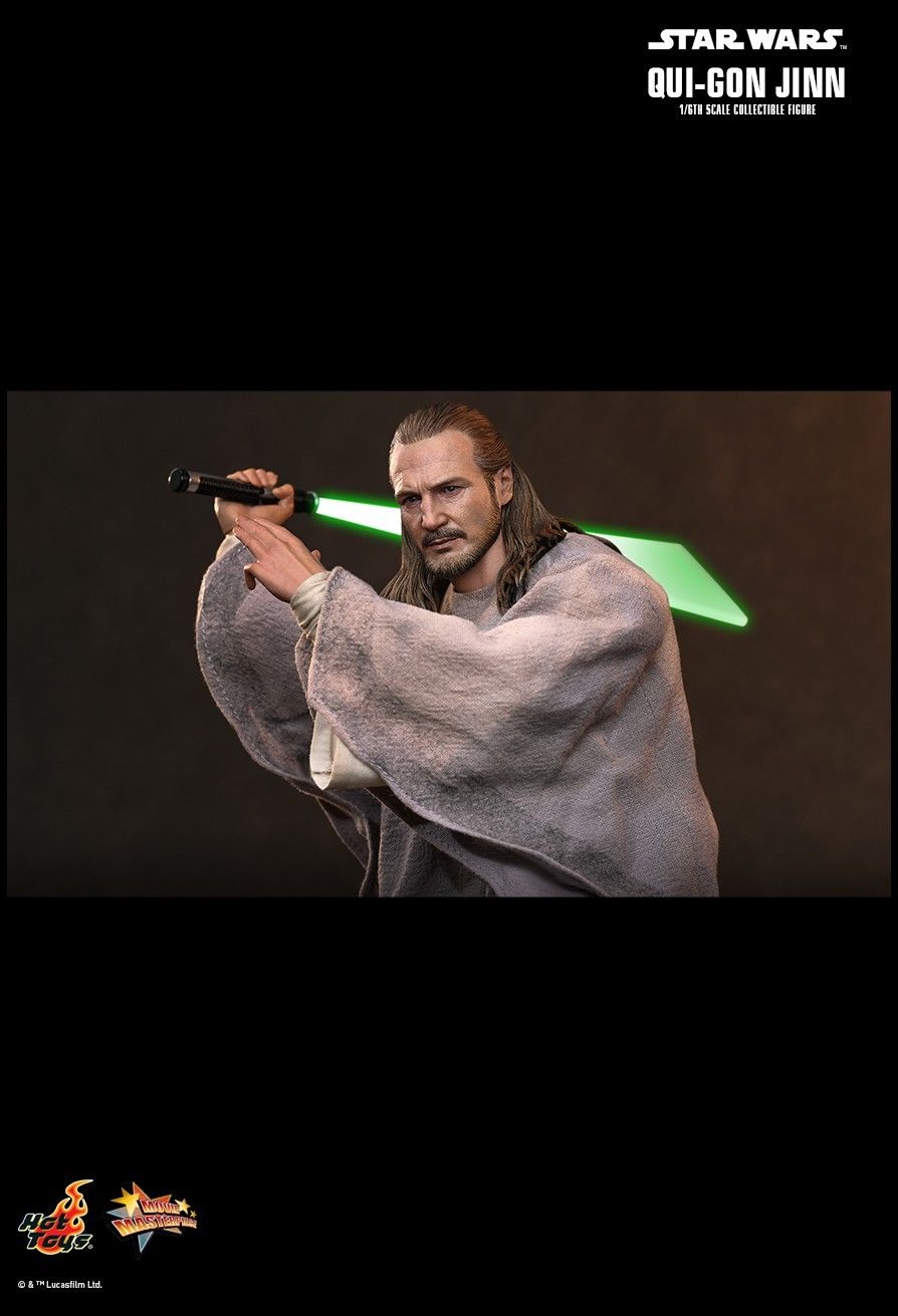SPECIAL ORDER Hot Toys - Movie Masterpiece - Star Wars: The Phantom Menace - Qui-Gon Jinn 1/6 [JP]