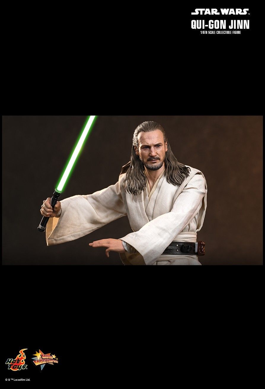 SPECIAL ORDER Hot Toys - Movie Masterpiece - Star Wars: The Phantom Menace - Qui-Gon Jinn 1/6 [JP]