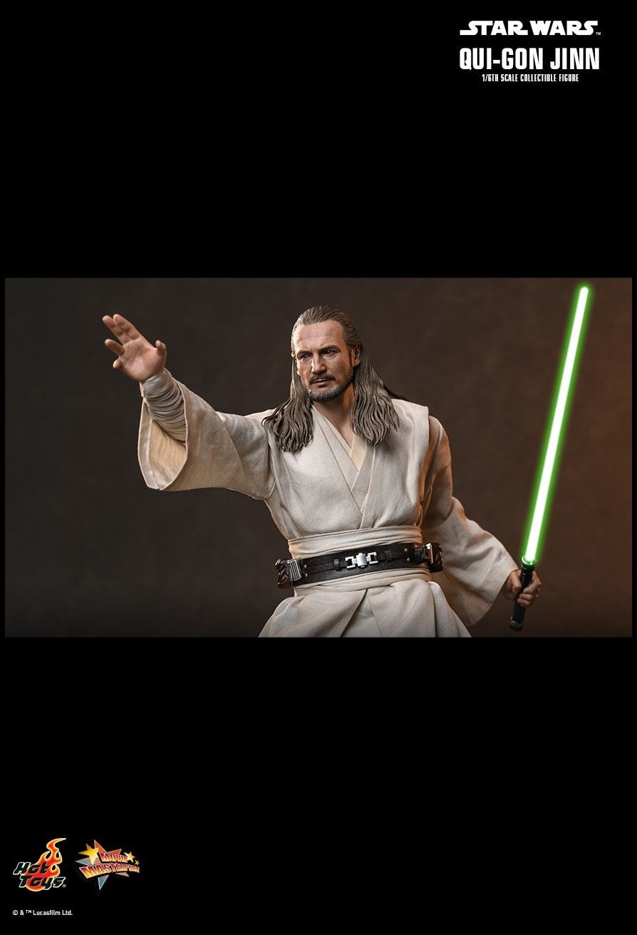 SPECIAL ORDER Hot Toys - Movie Masterpiece - Star Wars: The Phantom Menace - Qui-Gon Jinn 1/6 [JP]