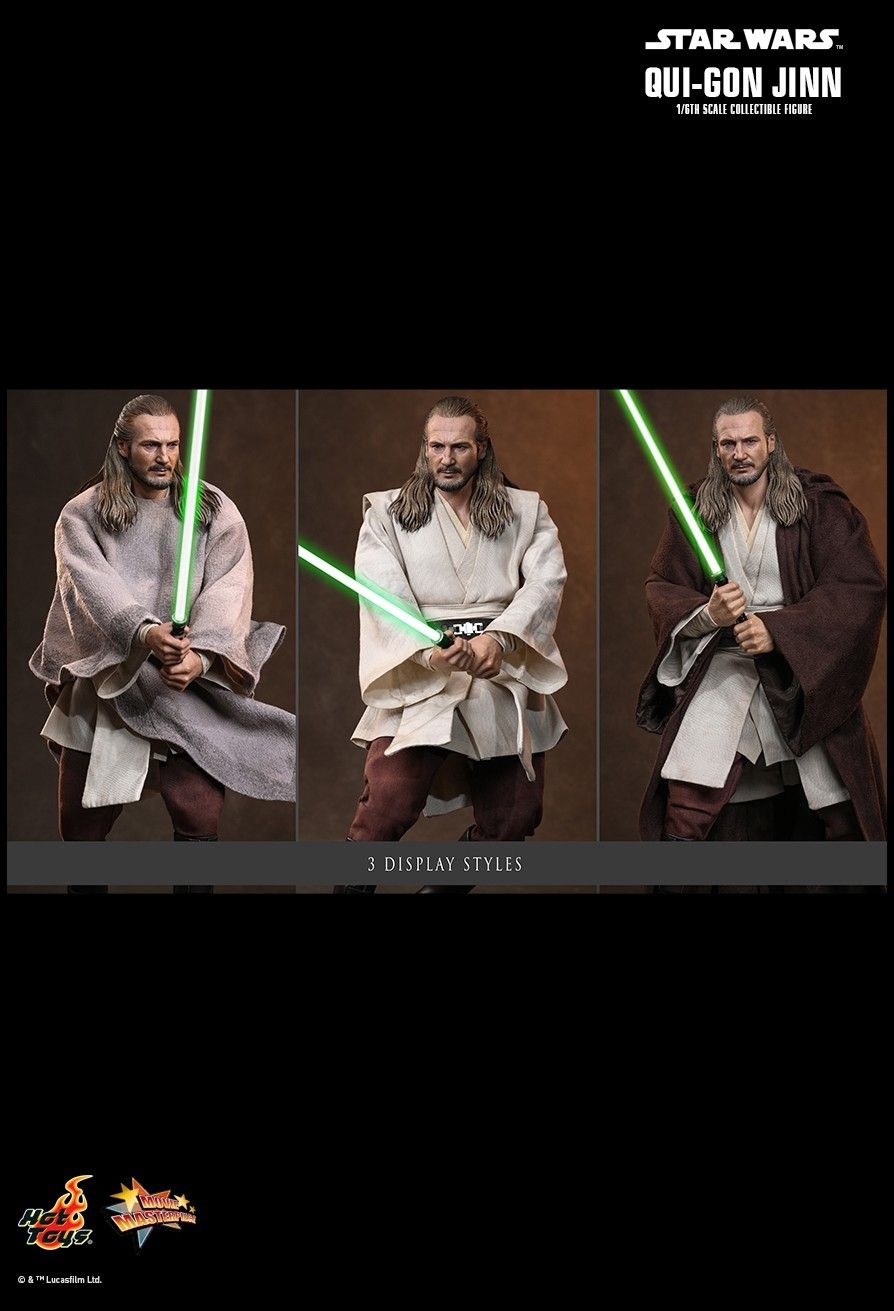 SPECIAL ORDER Hot Toys - Movie Masterpiece - Star Wars: The Phantom Menace - Qui-Gon Jinn 1/6 [JP]