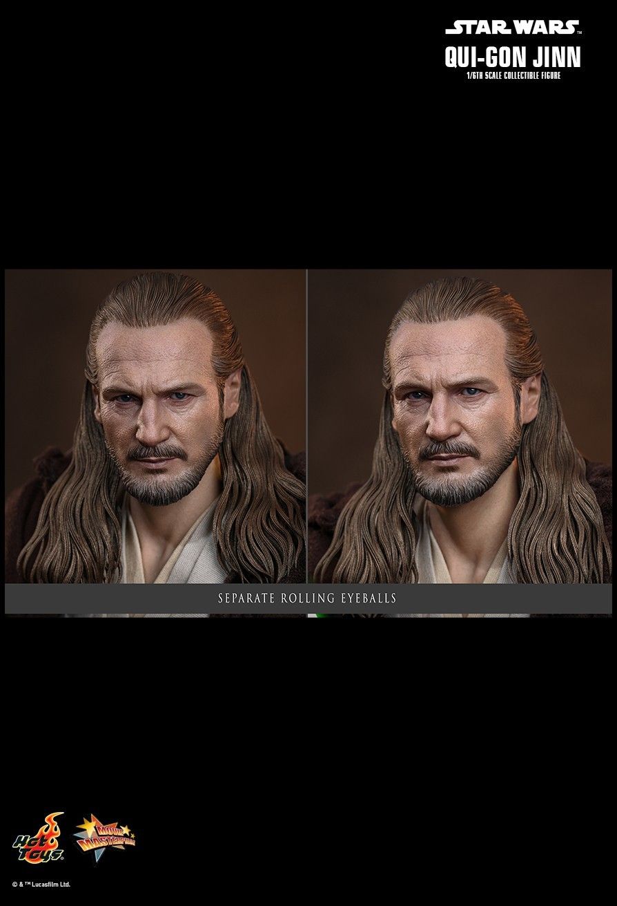 SPECIAL ORDER Hot Toys - Movie Masterpiece - Star Wars: The Phantom Menace - Qui-Gon Jinn 1/6 [JP]