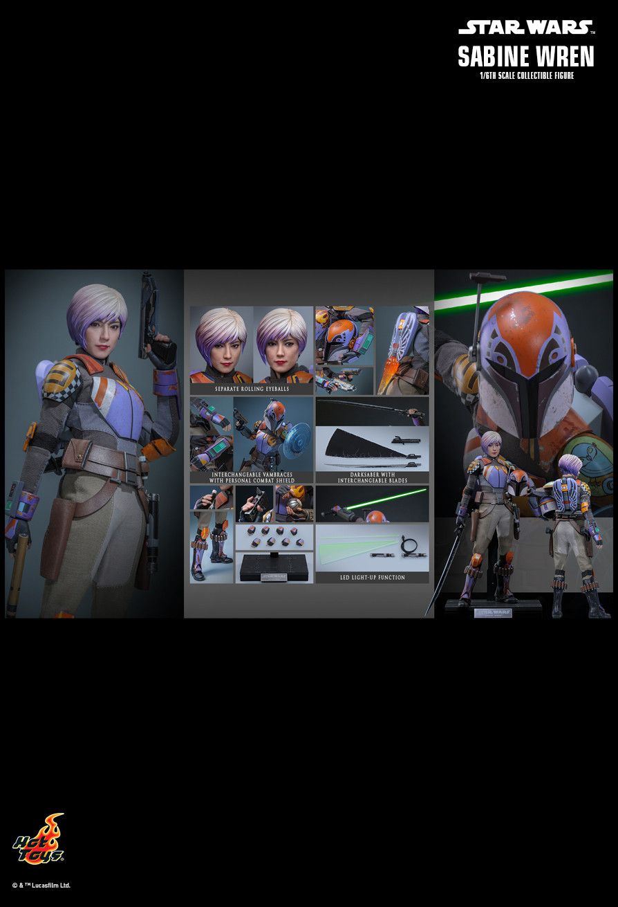 SPECIAL ORDER Hot Toys - TV Masterpiece - Star Wars Rebels - Sabine Wren 1/6 [JP]