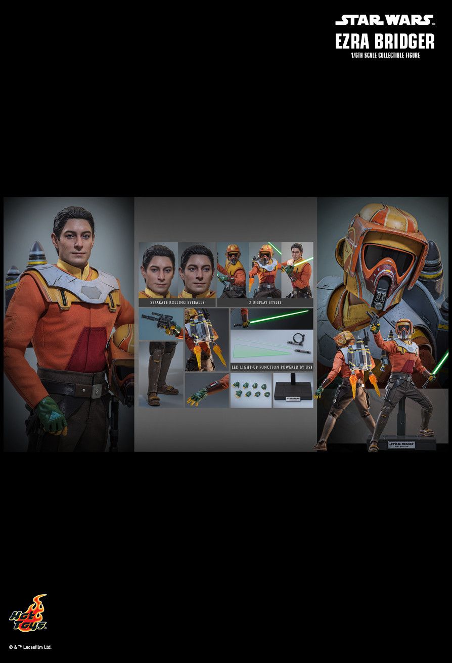 SPECIAL ORDER Hot Toys - TV Masterpiece - Star Wars Rebels - Ezra Bridger 1/6 [JP]