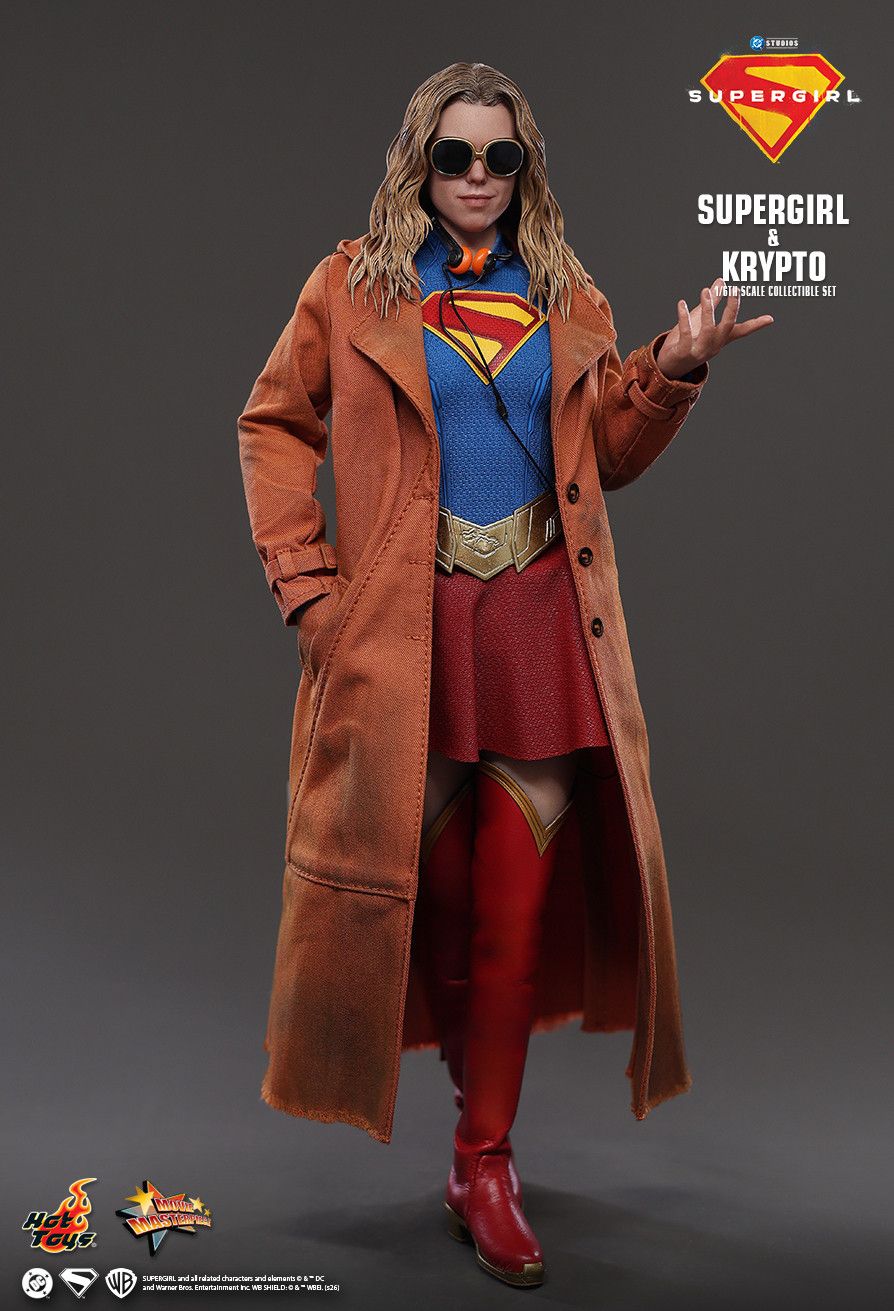 SPECIAL ORDER Hot Toys - Movie Masterpiece - Supergirl - Supergirl and Crypto 1/6 [JP]