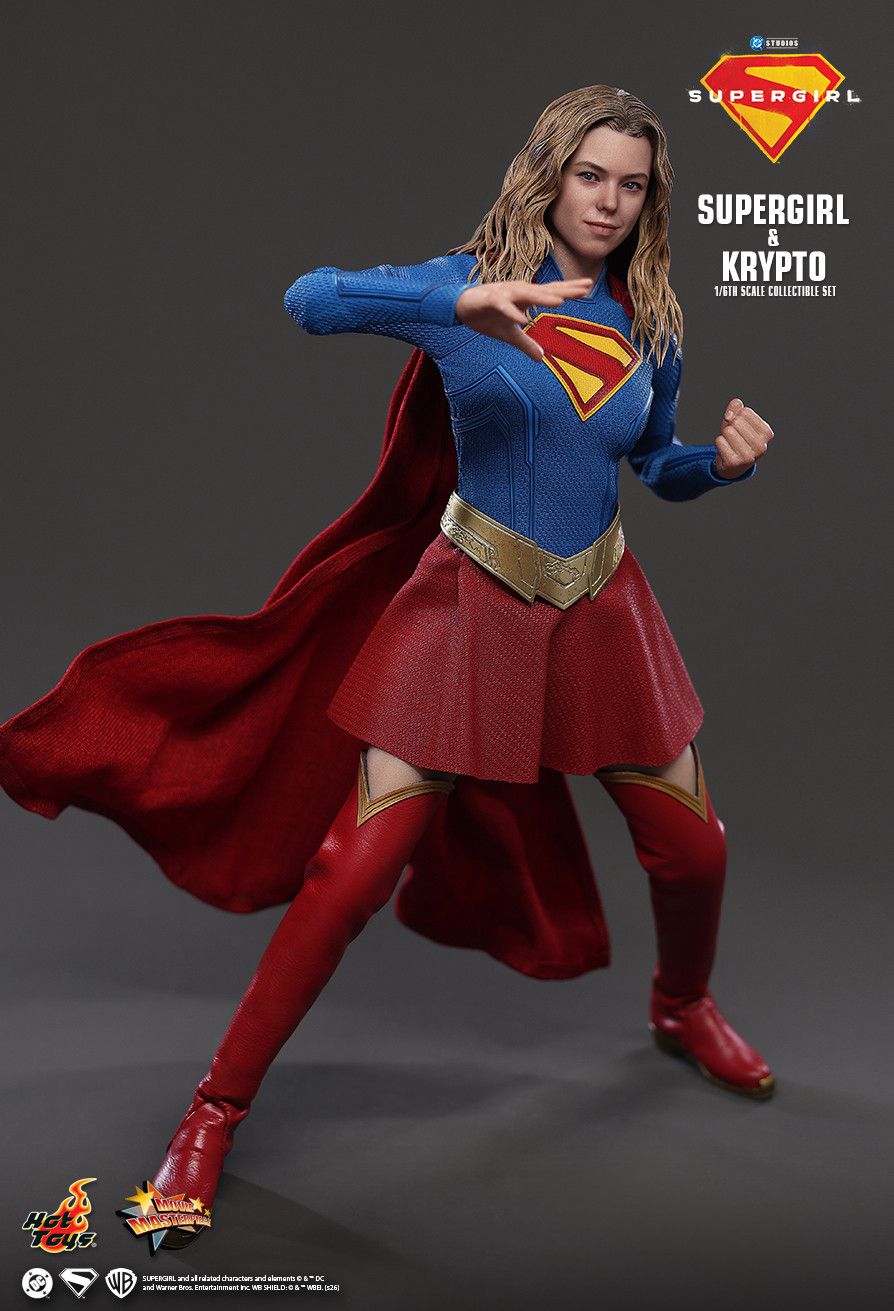 SPECIAL ORDER Hot Toys - Movie Masterpiece - Supergirl - Supergirl and Crypto 1/6 [JP]