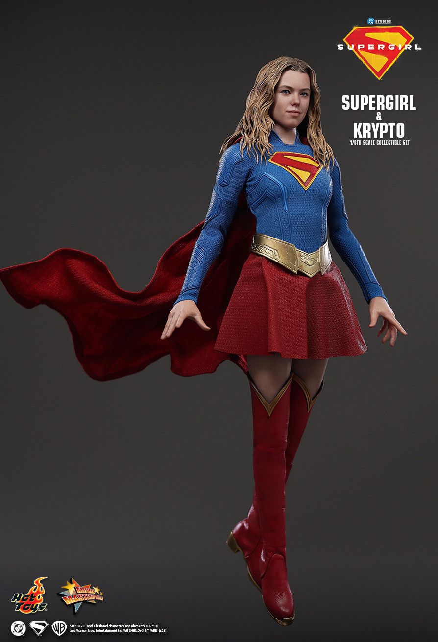SPECIAL ORDER Hot Toys - Movie Masterpiece - Supergirl - Supergirl and Crypto 1/6 [JP]