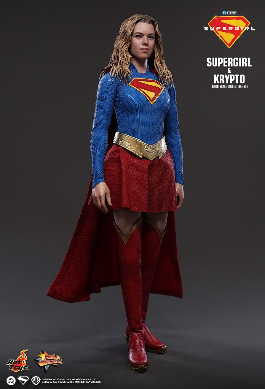 SPECIAL ORDER Hot Toys - Movie Masterpiece - Supergirl - Supergirl and Crypto 1/6 [JP]