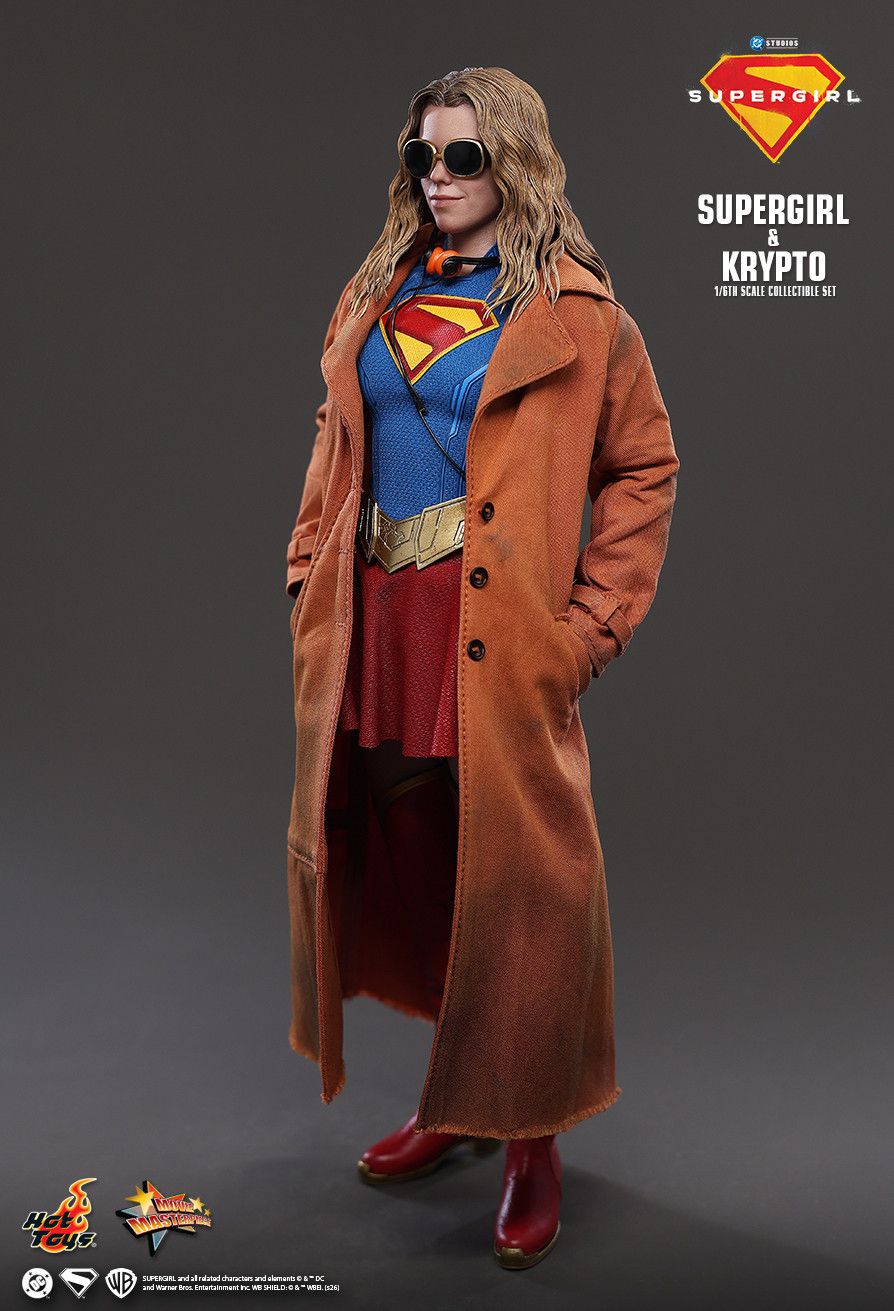 SPECIAL ORDER Hot Toys - Movie Masterpiece - Supergirl - Supergirl and Crypto 1/6 [JP]