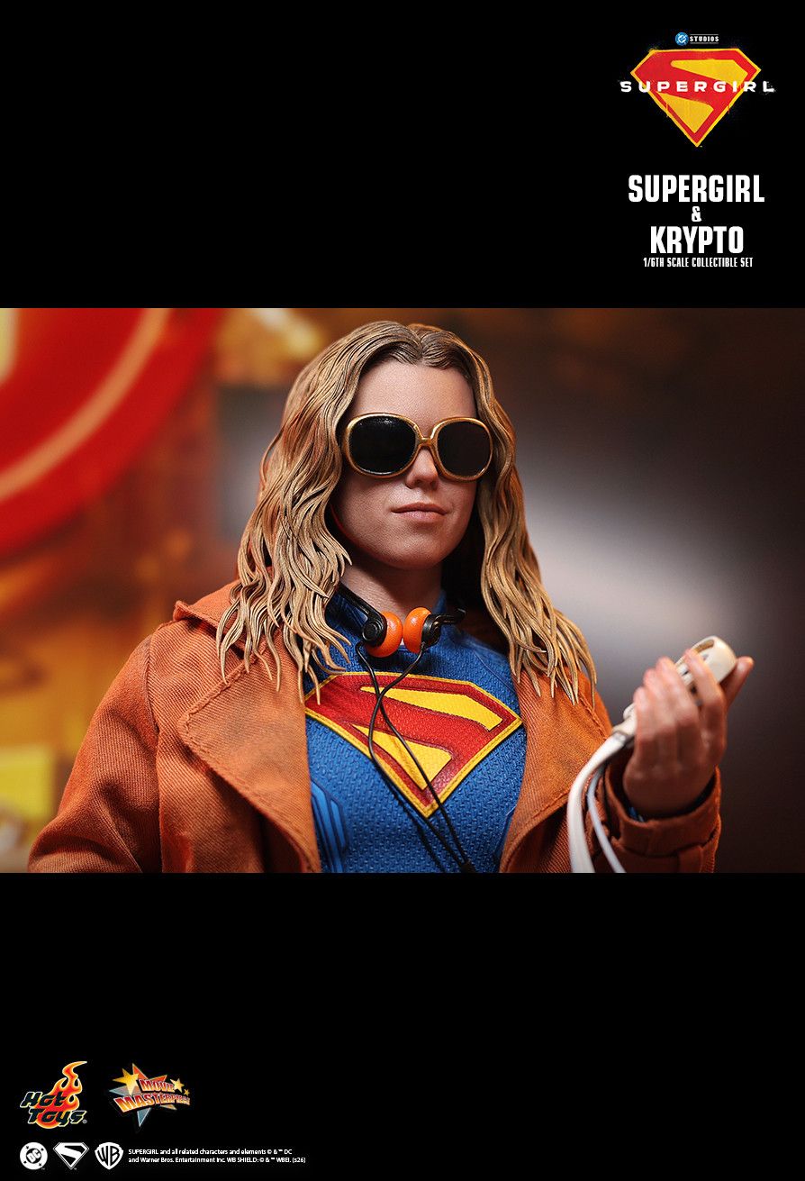 SPECIAL ORDER Hot Toys - Movie Masterpiece - Supergirl - Supergirl and Crypto 1/6 [JP]
