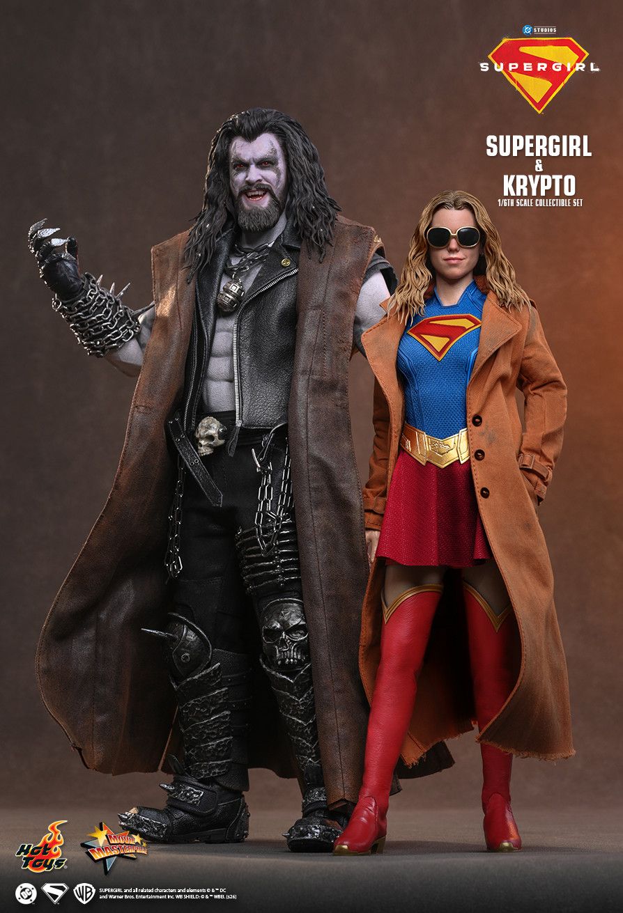SPECIAL ORDER Hot Toys - Movie Masterpiece - Supergirl - Supergirl and Crypto 1/6 [JP]
