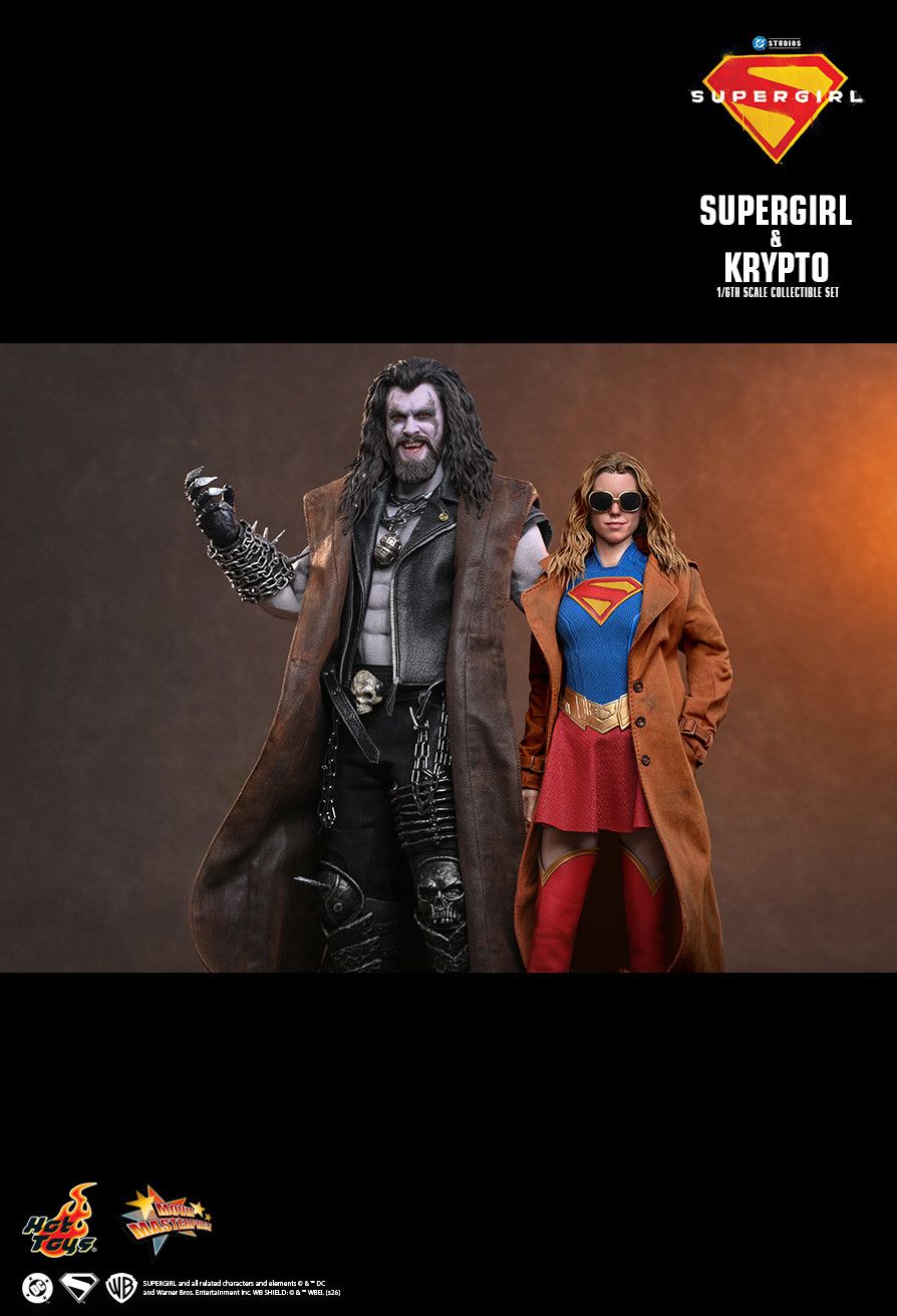 SPECIAL ORDER Hot Toys - Movie Masterpiece - Supergirl - Supergirl and Crypto 1/6 [JP]