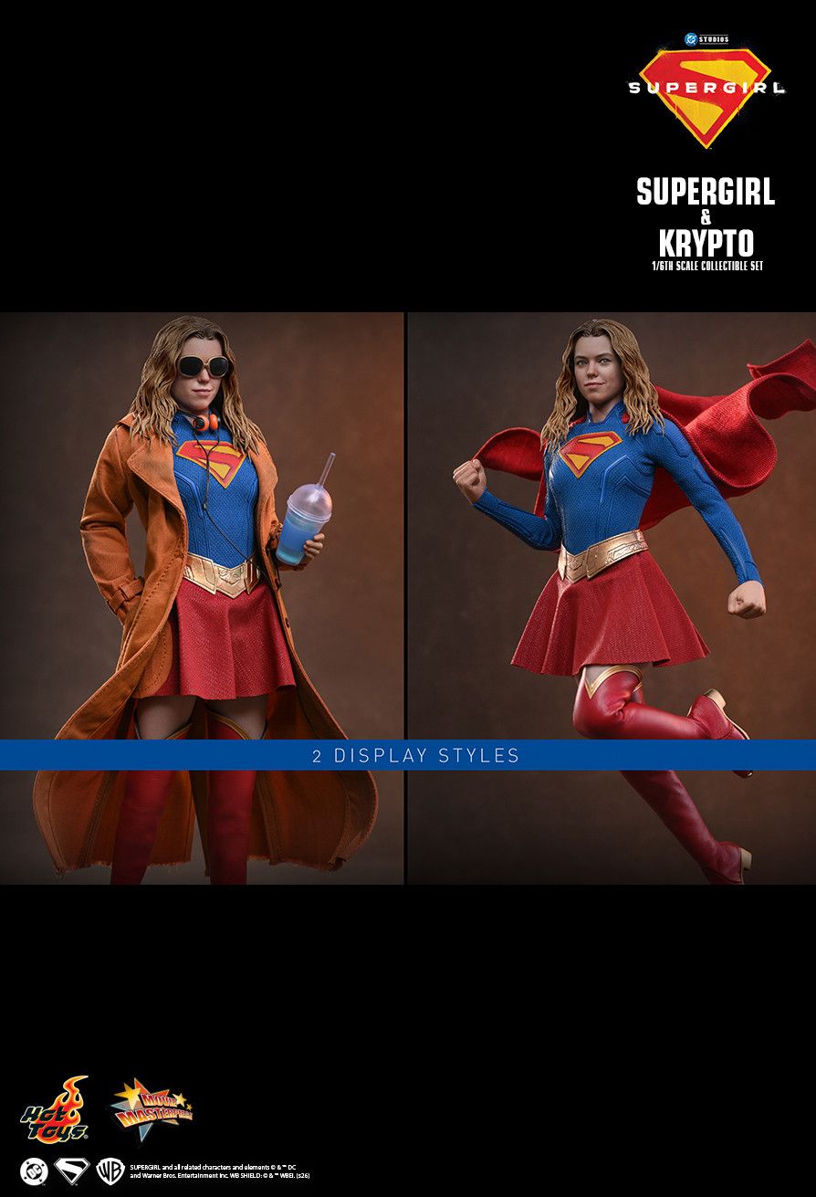 SPECIAL ORDER Hot Toys - Movie Masterpiece - Supergirl - Supergirl and Crypto 1/6 [JP]