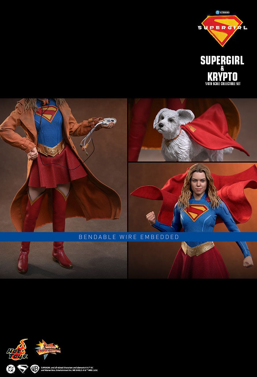 SPECIAL ORDER Hot Toys - Movie Masterpiece - Supergirl - Supergirl and Crypto 1/6 [JP]