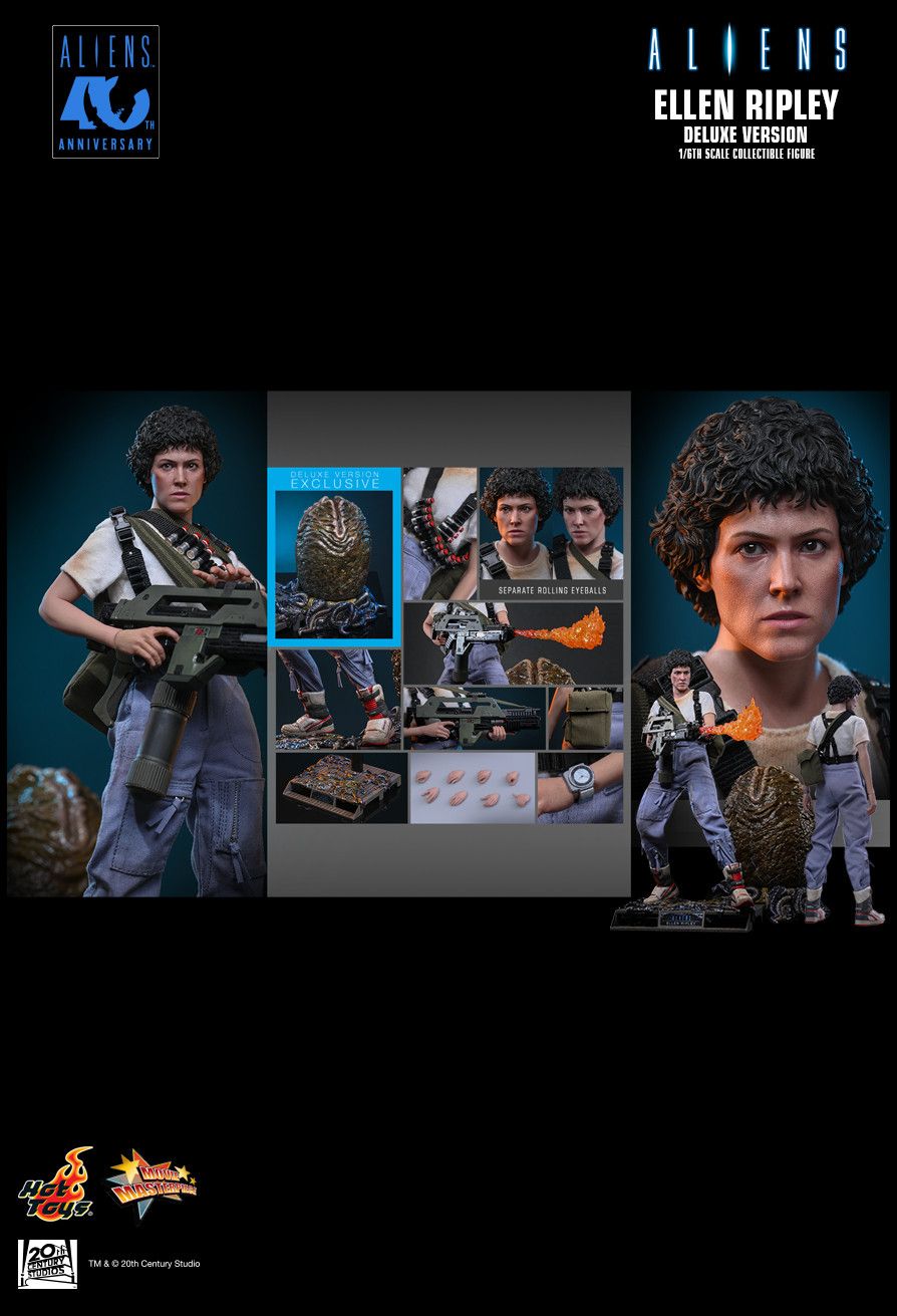 SPECIAL ORDER Hot Toys - Movie Masterpiece - Aliens - Ellen Ripley: 2.0 Deluxe Edition 1/6 [JP]