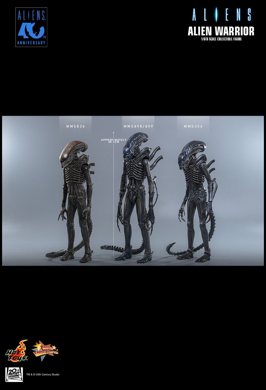 SPECIAL ORDER Hot Toys - Movie Masterpiece - Aliens - Alien Warrior: 2.0 Edition 1/6 [JP]