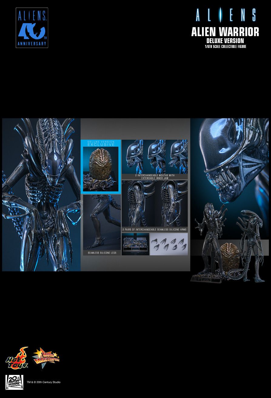 SPECIAL ORDER Hot Toys - Movie Masterpiece - Aliens - Alien Warrior: 2.0 Deluxe Edition 1/6 [JP]