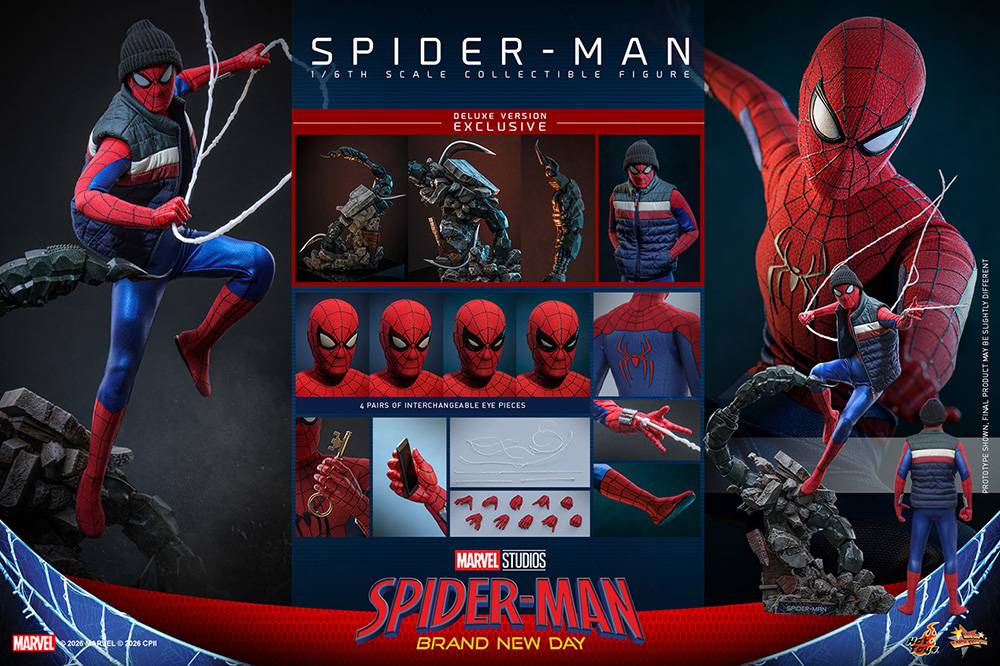 SPECIAL ORDER Hot Toys - Movie Masterpiece - Spider-Man: Brand New Day - Spider-Man: Deluxe Edition 1/6 [JP]