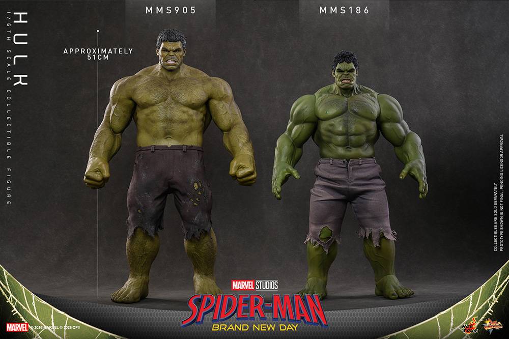 SPECIAL ORDER Hot Toys - Movie Masterpiece - Spider-Man: Brand New Day - Hulk 1/6 [JP]