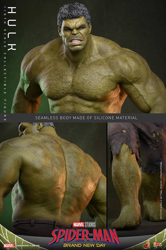 SPECIAL ORDER Hot Toys - Movie Masterpiece - Spider-Man: Brand New Day - Hulk 1/6 [JP]