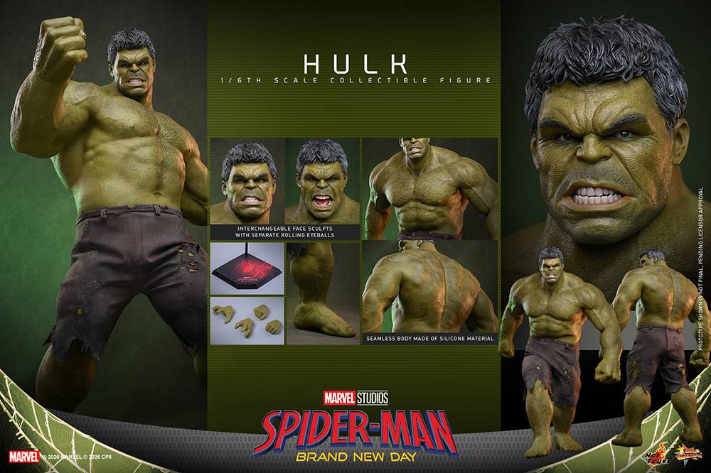 SPECIAL ORDER Hot Toys - Movie Masterpiece - Spider-Man: Brand New Day - Hulk 1/6 [JP]