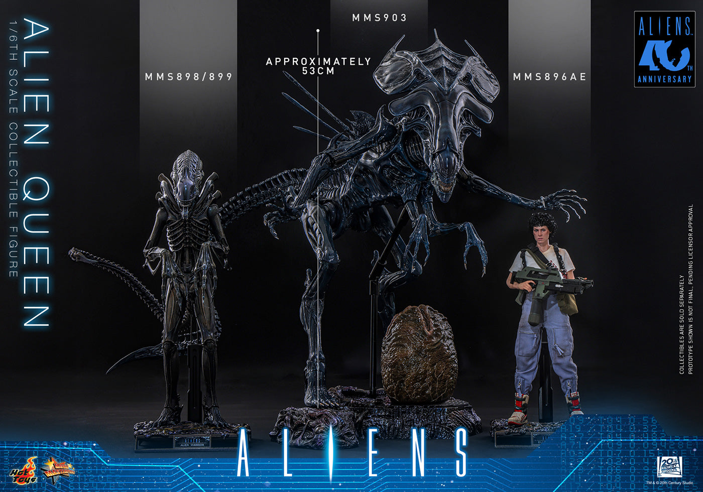 SPECIAL ORDER Hot Toys - Movie Masterpiece - Aliens - Alien Queen 1/6 [JP]