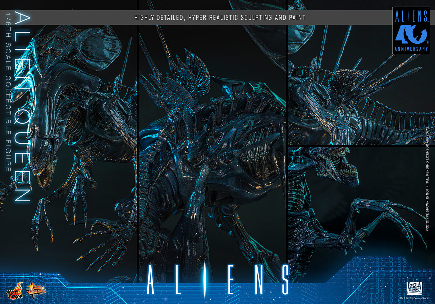 SPECIAL ORDER Hot Toys - Movie Masterpiece - Aliens - Alien Queen 1/6 [JP]