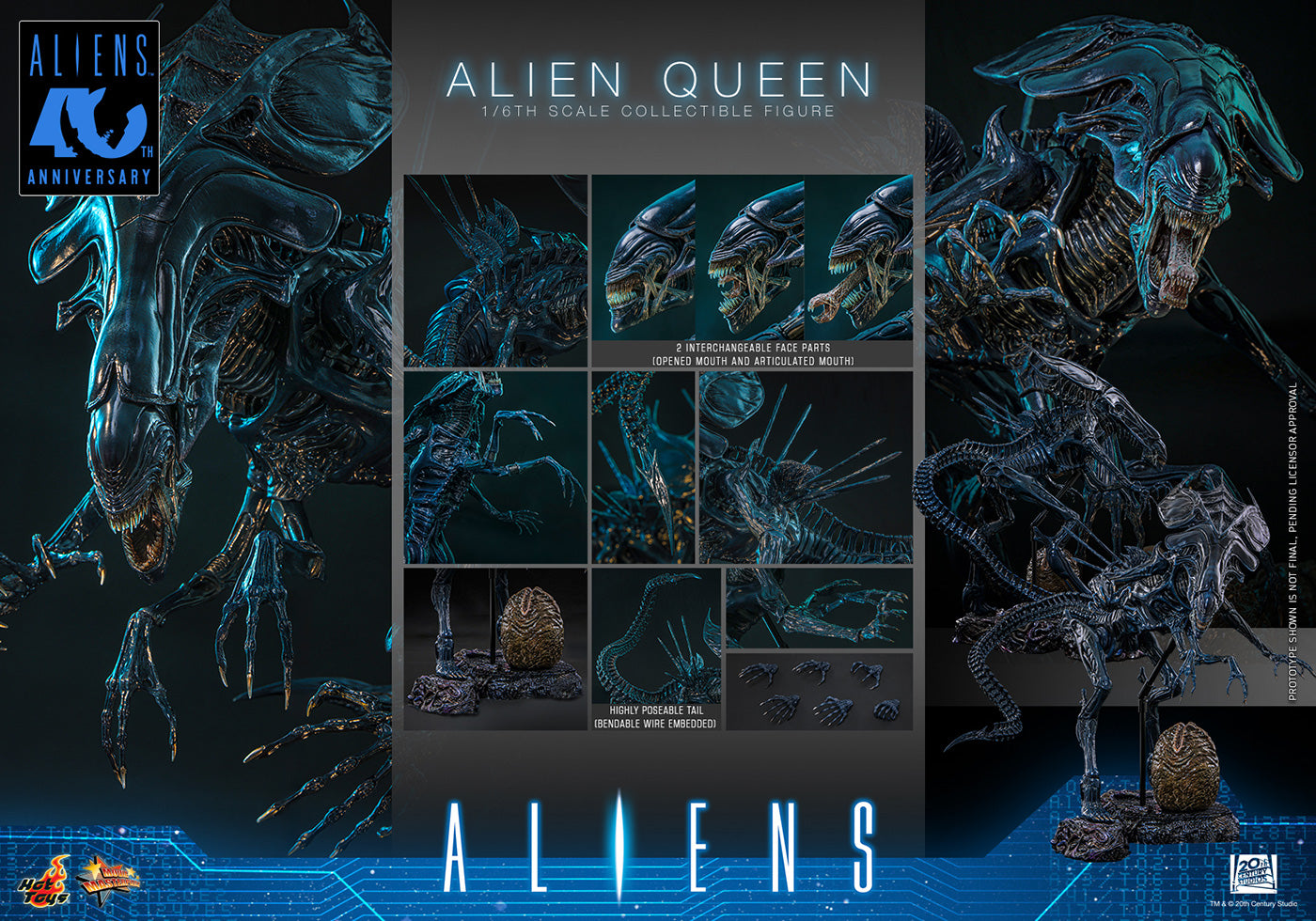 SPECIAL ORDER Hot Toys - Movie Masterpiece - Aliens - Alien Queen 1/6 [JP]