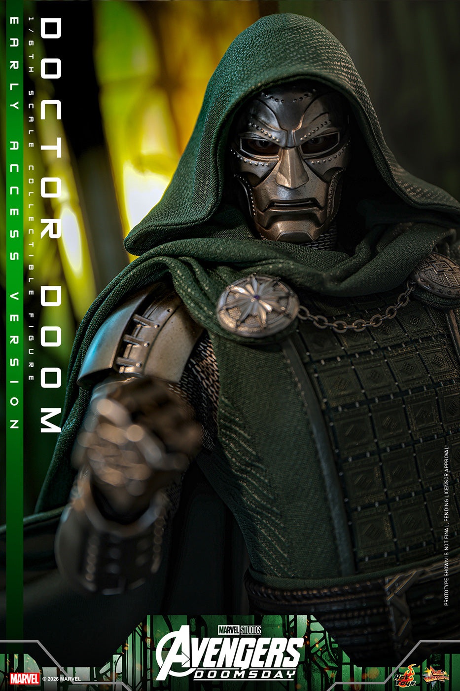 SPECIAL ORDER Hot Toys - Movie Masterpiece - Avengers: Doomsday - Dr. Doom 1/6 [JP]
