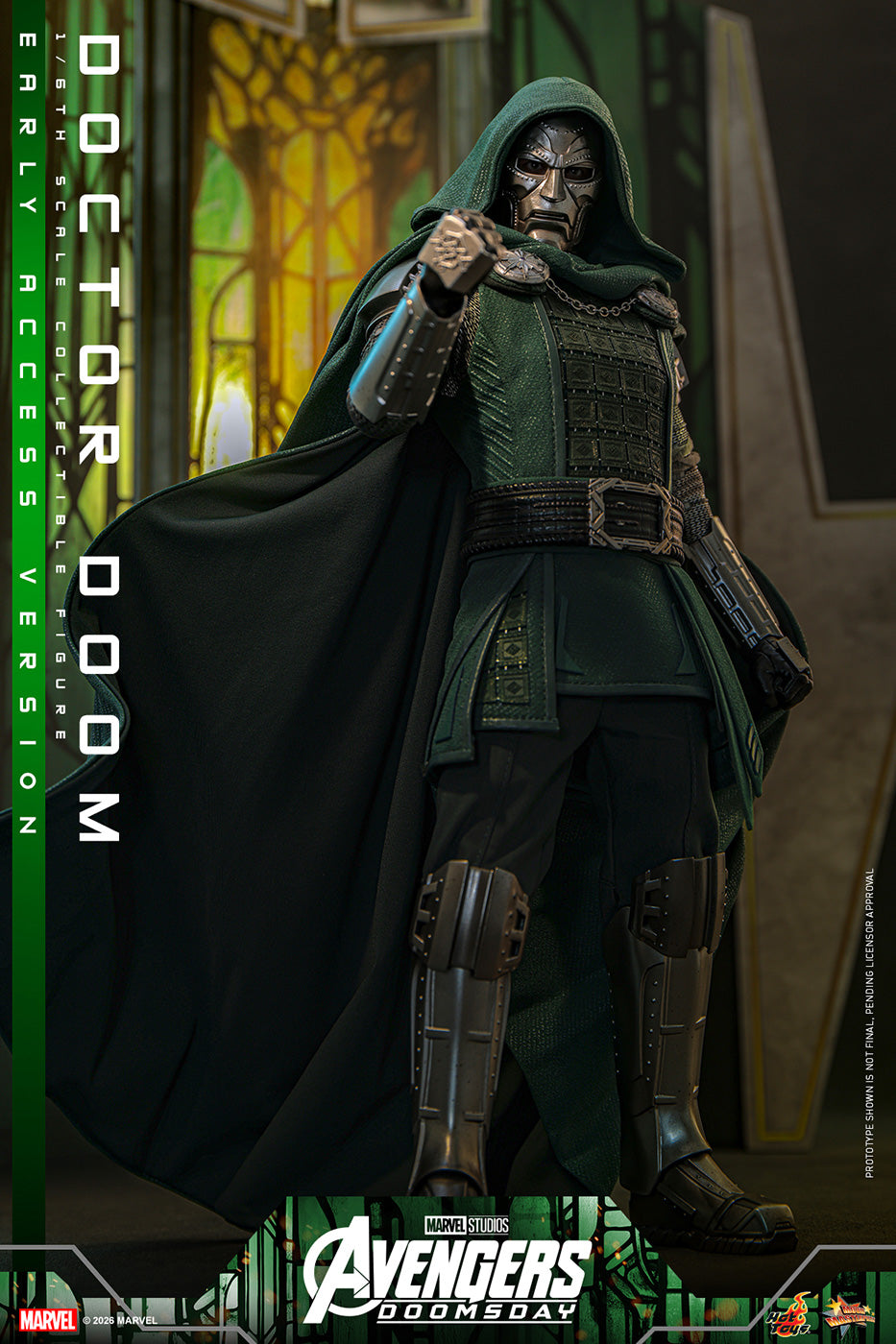 SPECIAL ORDER Hot Toys - Movie Masterpiece - Avengers: Doomsday - Dr. Doom 1/6 [JP]