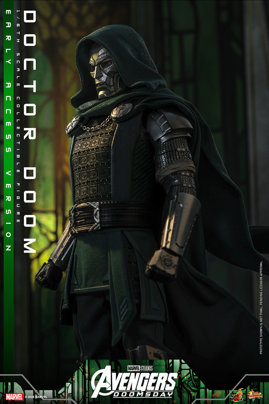 SPECIAL ORDER Hot Toys - Movie Masterpiece - Avengers: Doomsday - Dr. Doom 1/6 [JP]