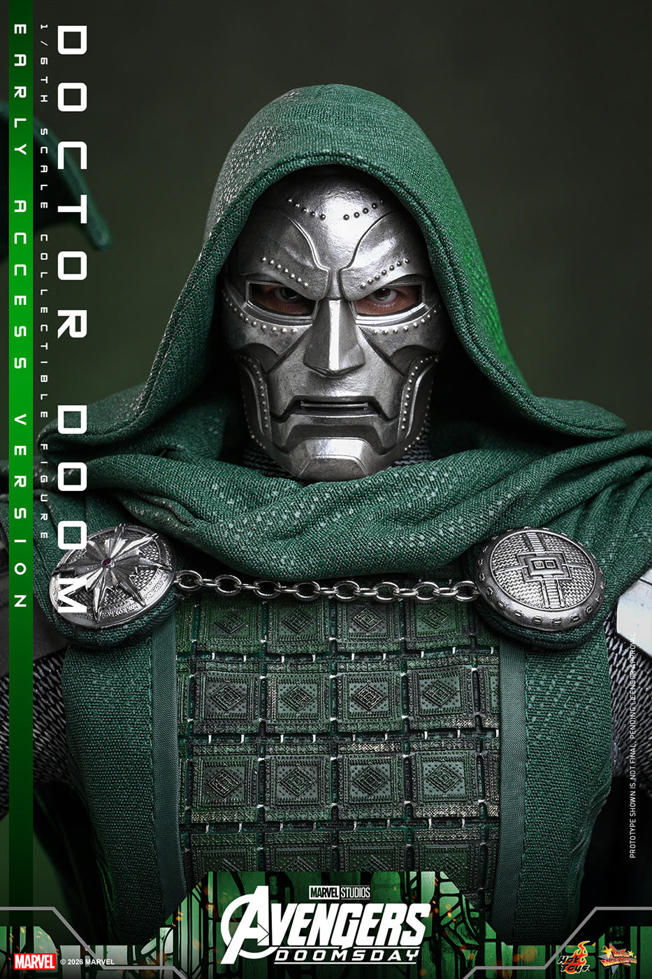 SPECIAL ORDER Hot Toys - Movie Masterpiece - Avengers: Doomsday - Dr. Doom 1/6 [JP]
