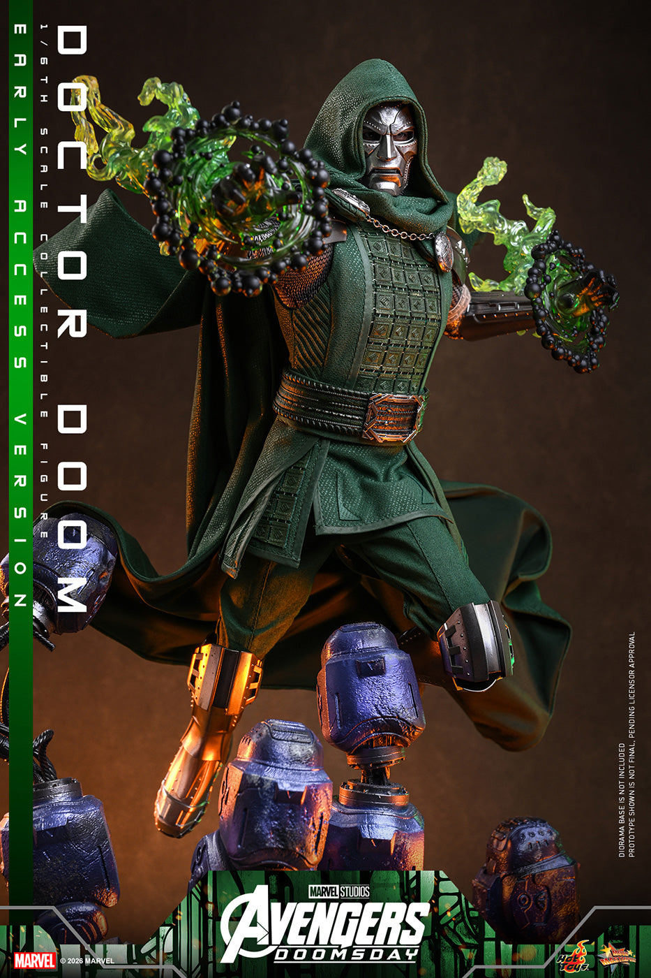 SPECIAL ORDER Hot Toys - Movie Masterpiece - Avengers: Doomsday - Dr. Doom 1/6 [JP]