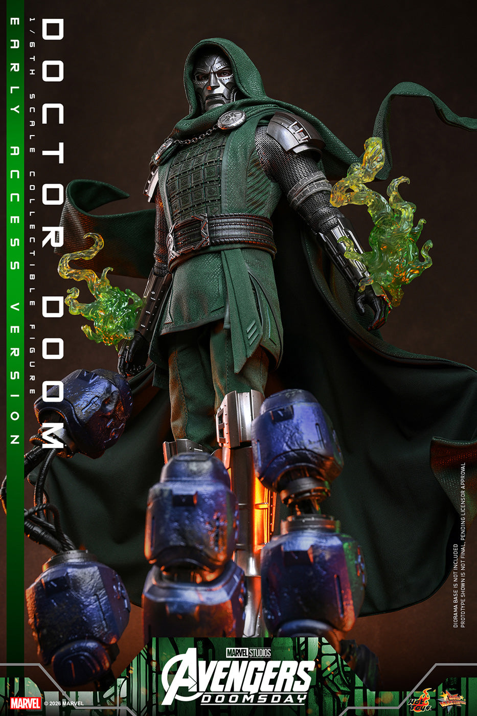 SPECIAL ORDER Hot Toys - Movie Masterpiece - Avengers: Doomsday - Dr. Doom 1/6 [JP]