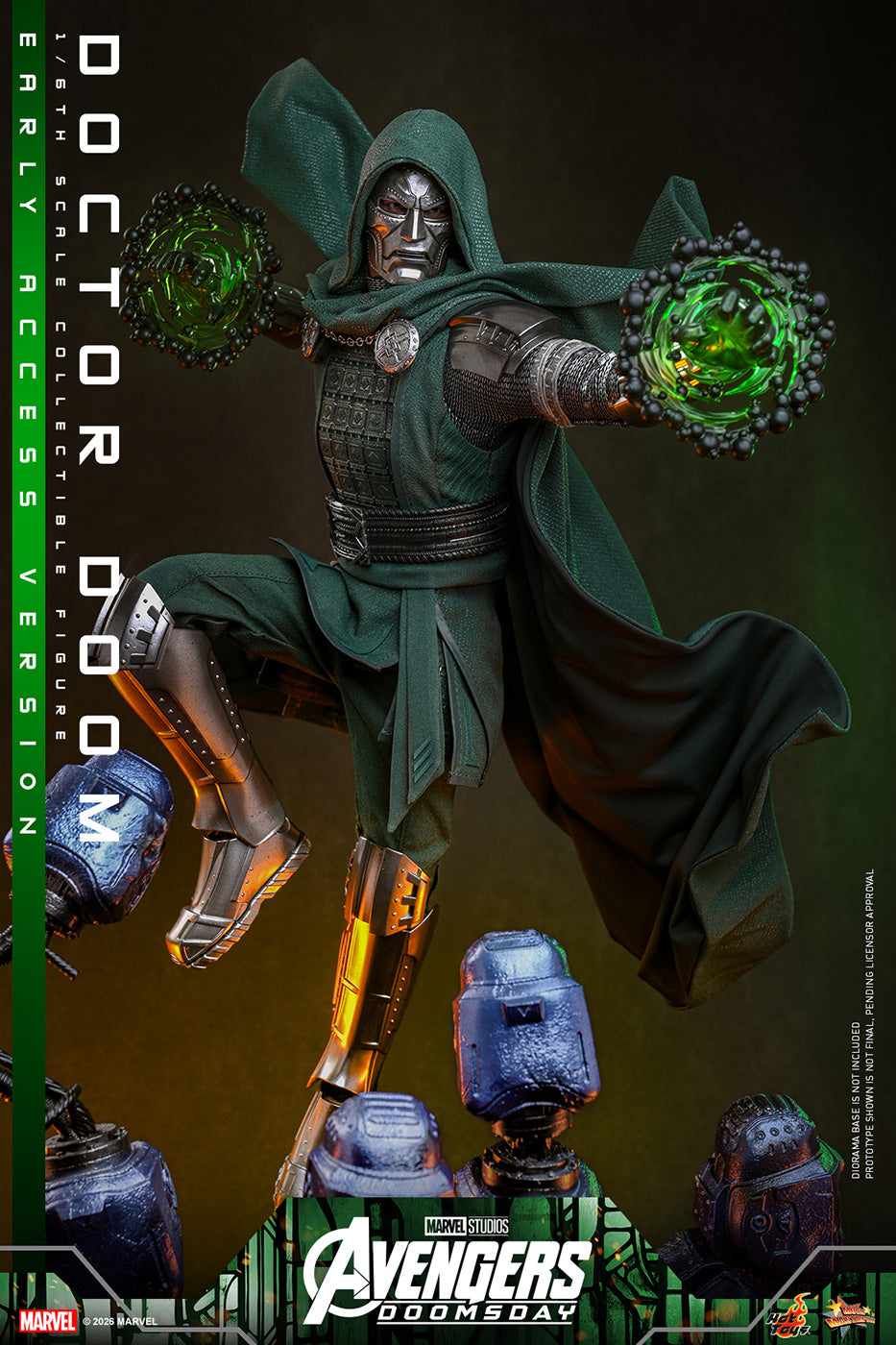 SPECIAL ORDER Hot Toys - Movie Masterpiece - Avengers: Doomsday - Dr. Doom 1/6 [JP]
