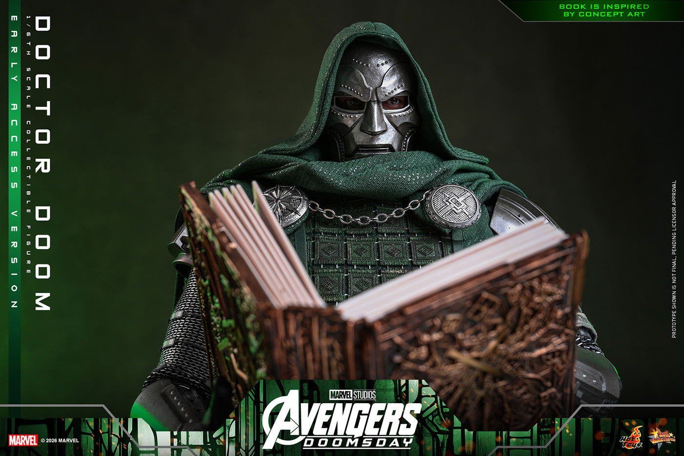 SPECIAL ORDER Hot Toys - Movie Masterpiece - Avengers: Doomsday - Dr. Doom 1/6 [JP]