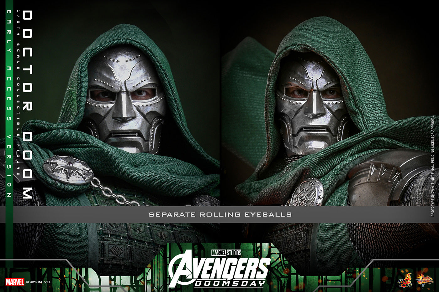 SPECIAL ORDER Hot Toys - Movie Masterpiece - Avengers: Doomsday - Dr. Doom 1/6 [JP]
