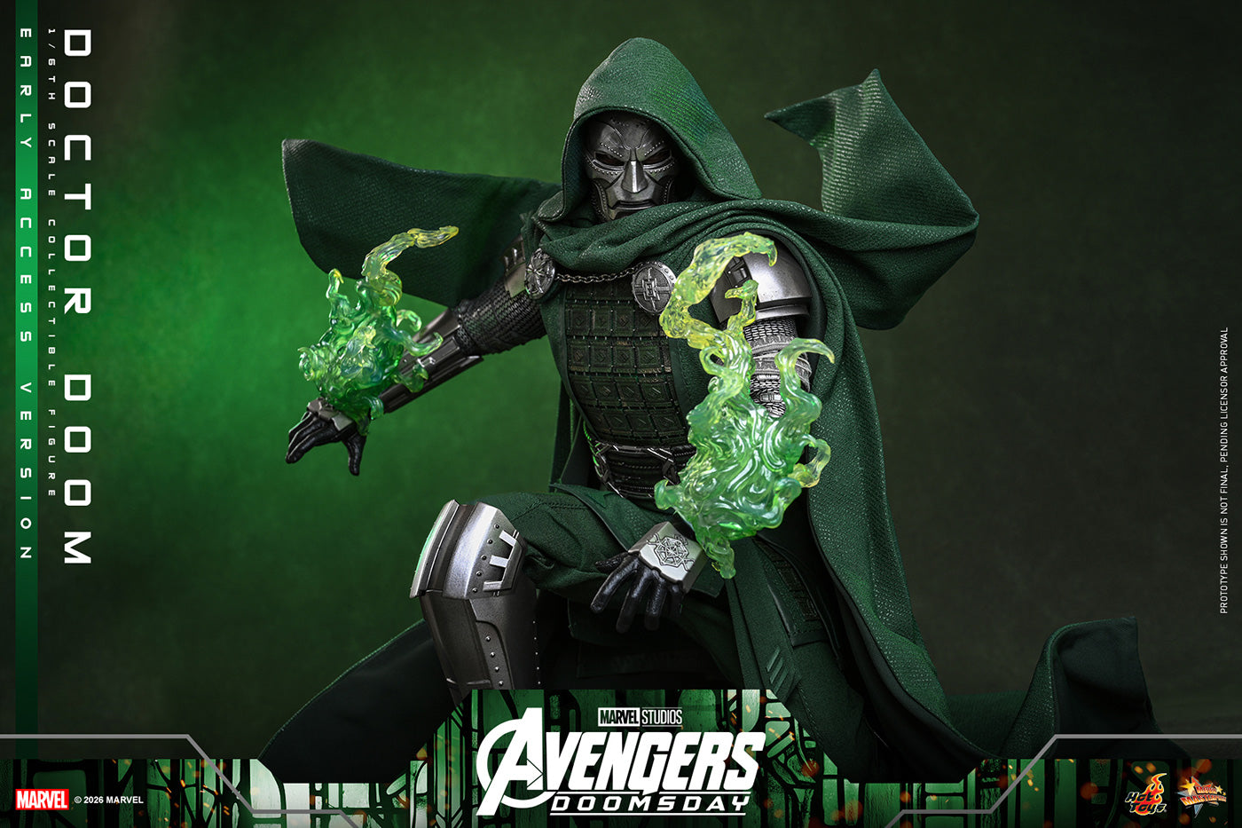 SPECIAL ORDER Hot Toys - Movie Masterpiece - Avengers: Doomsday - Dr. Doom 1/6 [JP]
