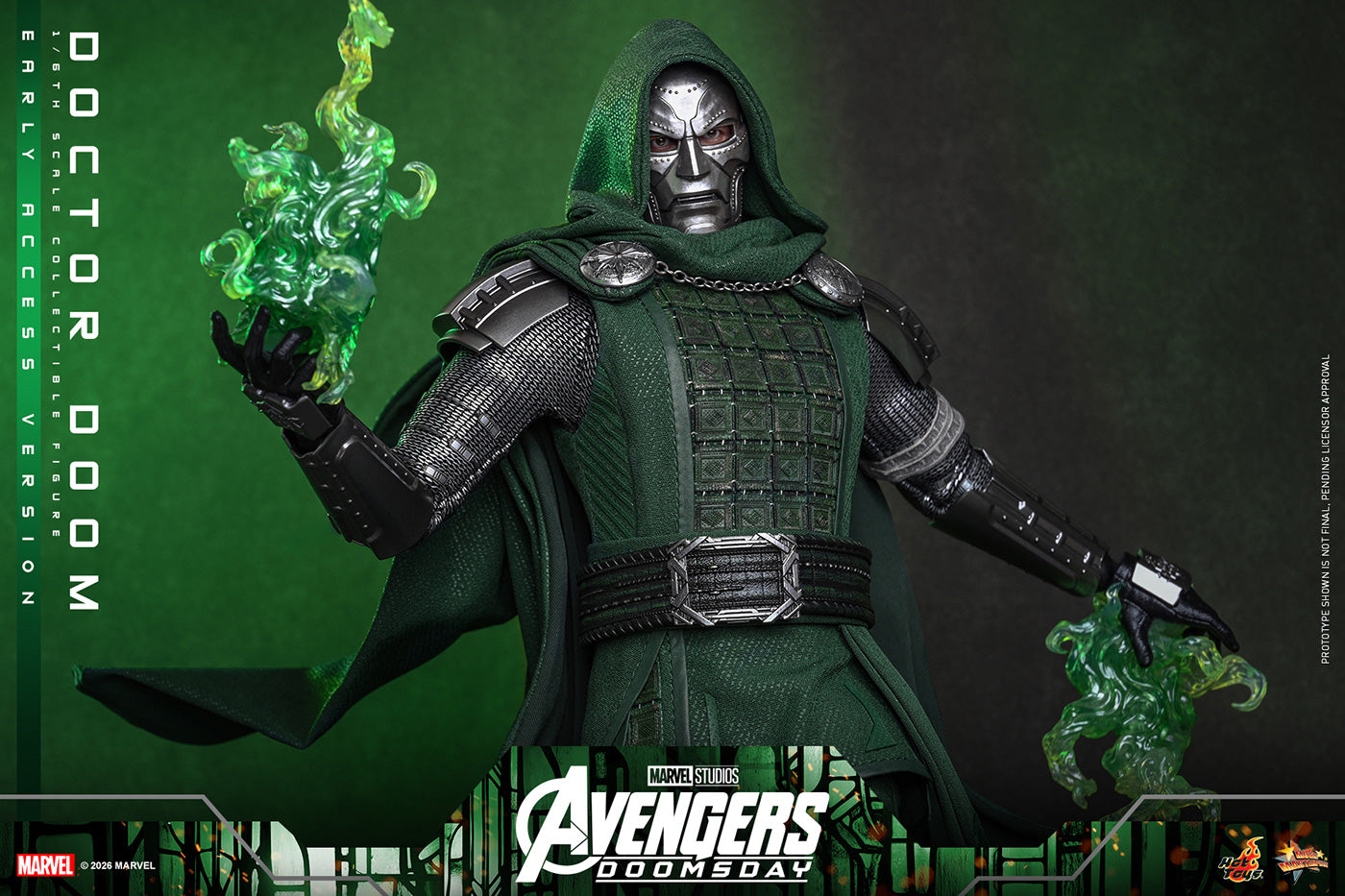 SPECIAL ORDER Hot Toys - Movie Masterpiece - Avengers: Doomsday - Dr. Doom 1/6 [JP]